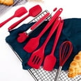 thumbnail image 3 of Coofit Baking Utensil Set Silicone 7PCS Cooking Spatulas Cooking Tools for Kitchen, 3 of 10