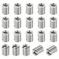 thumbnail image 1 of Unique Bargains Adaptateurs de Filetage Manchon Réducteur Écrou 20 Pcs M5x0.8 Mâle à M3x0.5 Femelle Réparation Insert Écrou 6mm, 1 of 7
