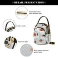 thumbnail image 4 of FORMRS Crossbody Bag for Women Quilted Travel Shoulder Cell Phone Purse with Chain Strap Handbag, Cartoon Red Houses, 4 of 7