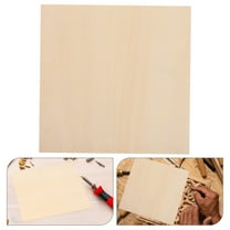 BESTYASH 5 Pieces Thin Balsawood Panels Khaki Wood Craft Boards for Artists Projects and Pyrography Supplies