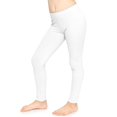 thumbnail image 1 of Stretch Is Comfort Girl's Cotton Leggings | Child Size 4 -14, 1 of 5