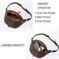 thumbnail image 3 of Bolso bandolera para mujer,Bauchtasche mit Buntem Gurt und Geldb?rse Brusttasche mit Breitem Gurt,Moderne Taschen Klein Umh?ngetasche, 3 of 5