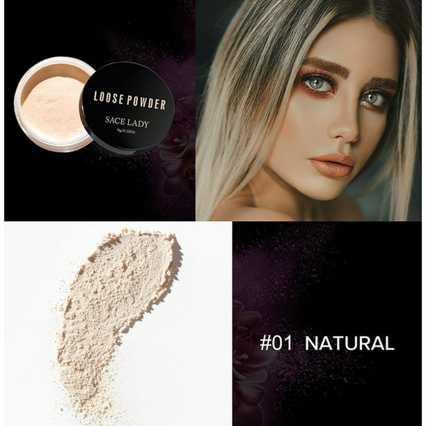Mattifying Fixing Powder Matte Finish Oil Absorbing Loose Setting