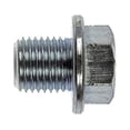 thumbnail image 3 of KarParts360 For Chevy Chevy 1996-2012 Oil Drain Plug Standard | Steel Material | 3 Bolt Grade | Silver Color | Conventional Drain Method | Gasket Or Seal Included | 0B6S710404A, 11517-85Z00, 3 of 4