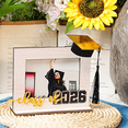thumbnail image 6 of Graduation Picture Frame, 2026 Graduation Photo Frames with Bachelor Cap and Tasse Graduation Gifts for Her Him College Keepsake Tabletop Display (A), 6 of 6