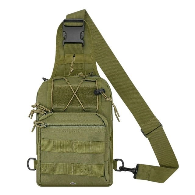 LINMOUA Backpack Bag, Single-shoulder Multi-functional Fishing and Gear Backpack, Outdoor Fishing Crossbody Bag, Storage Bag
