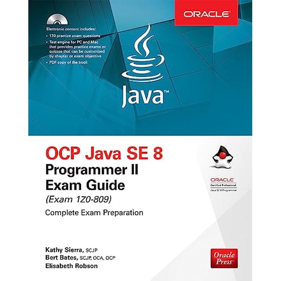 Pre-Owned Ocp Java Se 8 Programmer II Exam Guide (Exam 1z0-809) (Paperback) 1260117383 9781260117387