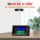 thumbnail image 4 of Hugtrwg DC0-100V Amp Volt Gauge Dual LED Medidor corriente voltaje digital (Azul Verde 10A), 4 of 9
