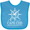 thumbnail image 3 of Inktastic Cape Cod Massachusetts Nautical Boys or Girls Baby Bib, 3 of 4