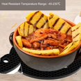 thumbnail image 3 of 5Pcs Silicone Hot Pad Trivet Mat  Mat Square Hot Plate Pans Round Pots Dining Bowl Silicone Pad High Temperature Mat, 3 of 8