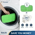 thumbnail image 4 of Yocada Microfiber Replacement Mop Pad - Washable & Reusable, Clip-On Universal Fit for Sweeper Mops, Deep Cleaning Power ,1 Count, 4 of 7