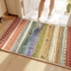 thumbnail image 3 of Persian Crystal Velvet Floor Mat, Stain-resistant and Wear-resistant Door Mat, Bathroom Absorbent Mat, 40*60cm [Crystal Velvet] Patterns and Styles - 10, 3 of 5