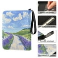 thumbnail image 4 of Game Card Storage Bag Collectible Trading Card Albums The 4-Pocket Card Binder With 50-Page Sleeve Can Hold 400 Game Cards Purple Beautiful Road, 4 of 6