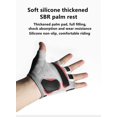thumbnail image 3 of Guantes de ciclismo protectores y transpirables sin dedos para bicicleta de carretera MTB (L), 3 of 5