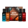 thumbnail image 1 of Beardo Whisky Fumée, Parrain, Parfum Marin et Don, Ensemble-Cadeau de 20 ml, 1 of 4