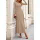 thumbnail image 5 of Conjunto de Vestido PRETTYGARDEN de Punto Acanalado con Top Corto y Falda Maxi Talla L, 5 of 7