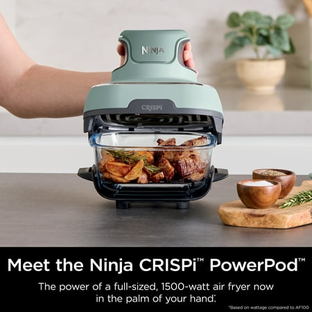 Ninja Crispi Portable Cooking System - Sage Green