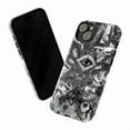 thumbnail image 3 of Mystic All-Seeing Eye Phone Case, Black and White Surreal Occult Collage Design, Esoteric Aesthetic Protective Cover for iPhone 16 15 14 13 12 11 Pro Max Plus Mini, 3 of 6