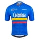 thumbnail image 4 of Maillot de ciclismo de manga corta para hombre de Colombia, transpirable, color azul, ropa deportiva para ciclismo de montaña, 4 of 5