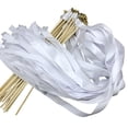 thumbnail image 2 of yuksok 20Pcs Ribbon s Wedding Streamers Comfortable Sturdy with Gold Bells for Best No Lace, 2 of 9