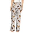 thumbnail image 2 of Bixox Women's Various Chicken Patterned Pajama Pants Loungewear, 2 of 5