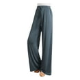 thumbnail image 2 of Kiplyki Wide Leg Pants Women's Loose High Waist Wide Leg Pants Workout Out Modert Trousers Yoga Gym Pants, 2 of 5