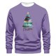 thumbnail image 1 of Sudaderas sin capucha para hombre, estilo casual, a la moda, con cuello redondo, estampado, de manga larga, blusas de manga larga y cuello redondo, blusas de poliéster para hombre, 1 of 4
