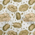 thumbnail image 1 of oneOone Cotton Poplin Twill Dark Olive Green Fabric Floral Dress Material Fabric Print Fabric By The Yard 56 Inch Wide, 1 of 4