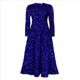 thumbnail image 3 of Vestido de Lentejuelas para Mujer, Talla Grande, Larga, Corte A, Acampanado, para Fiesta, Cóctel, Noche, Brillante, Azul Real M, 3 of 7
