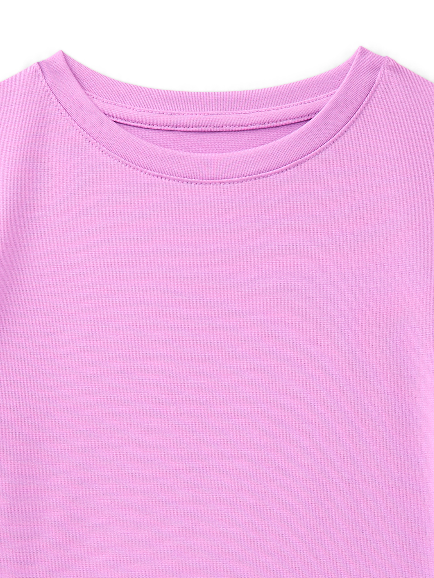 Athletic Works Girls Active Tee with Short Sleeves, Sizes 4-18 & Plus