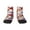 2 Black-2, variant on Coral Reef Pattern Quarter Crew Socks,Toe Seamed Ankle Socks,Cotton Cushioned Breathable Athletic Crew Sports Socks