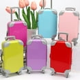 thumbnail image 3 of Mini creative movable suitcase storage box, simulated cosmetic storage,, 3 of 7