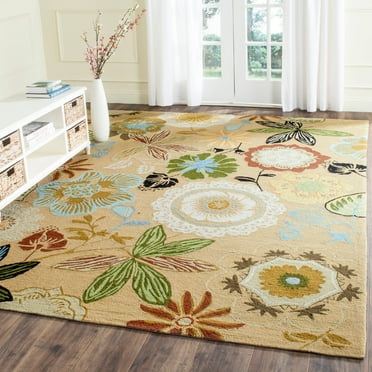 SAFAVIEH Four Seasons FRS472A Taupe / Multi Rug