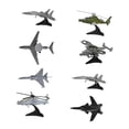 thumbnail image 4 of 8 piezas DIY Airplane Model Collection en miniatura Colección de peso ligero para mesa Estilo a, 4 of 9