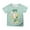 Mint Green, variant on Easter Girls Short Sleeve Printed T Shirt Top Casual Shirt Big Girls Fashion Outfits Kids Plain Shirts