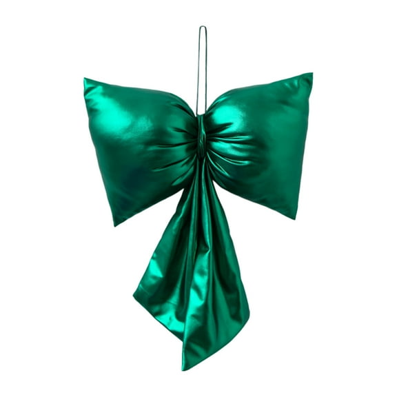 HengDidi Large Velvet Christmas Bow Decoration 30x35CM - Elegant Tree Wreath Gift Ribbon Ornament Home Party Festive Holiday Decor Centerpiece