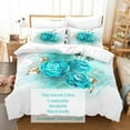 thumbnail image 4 of Bed Twin Single Pillowcase Print 3D Size Full King Linens Case Quilt Set Bedding Cover Duvet Double Flower, 4 of 7
