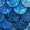 Blue, variant on Girls Fish Scale Print Sleeveless Casual Jumpsuit – Soft Breathable One Piece Outfit With Relaxed Fit Design and Side Pockets, Lightweight Spring Summer Travel Wear
