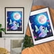thumbnail image 2 of Stitch Diamond Painting Kits For Adults And Kids, Stitch Diamond Art Kits, 5d Diamond Painting Stitch Diamond 12x16inch, 2 of 4