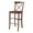 Espresso, variant on Pemberly Row Contemporary Wood X-Back Stool - 30" Seat Height