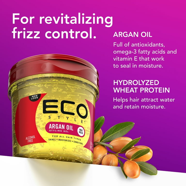 Eco Style Hair Gel Argan Moroccoan Oil Eco Style Hair Gel Argan Moroccoan Oil