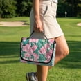 thumbnail image 4 of Whosucclay Cherry Blossom Hummingbird Print Club Car Seat Covers, 4 Pockets Quilted Golf Cart Seat Covers for EZGO 2-Person Seat Carts Portable, 4 of 9