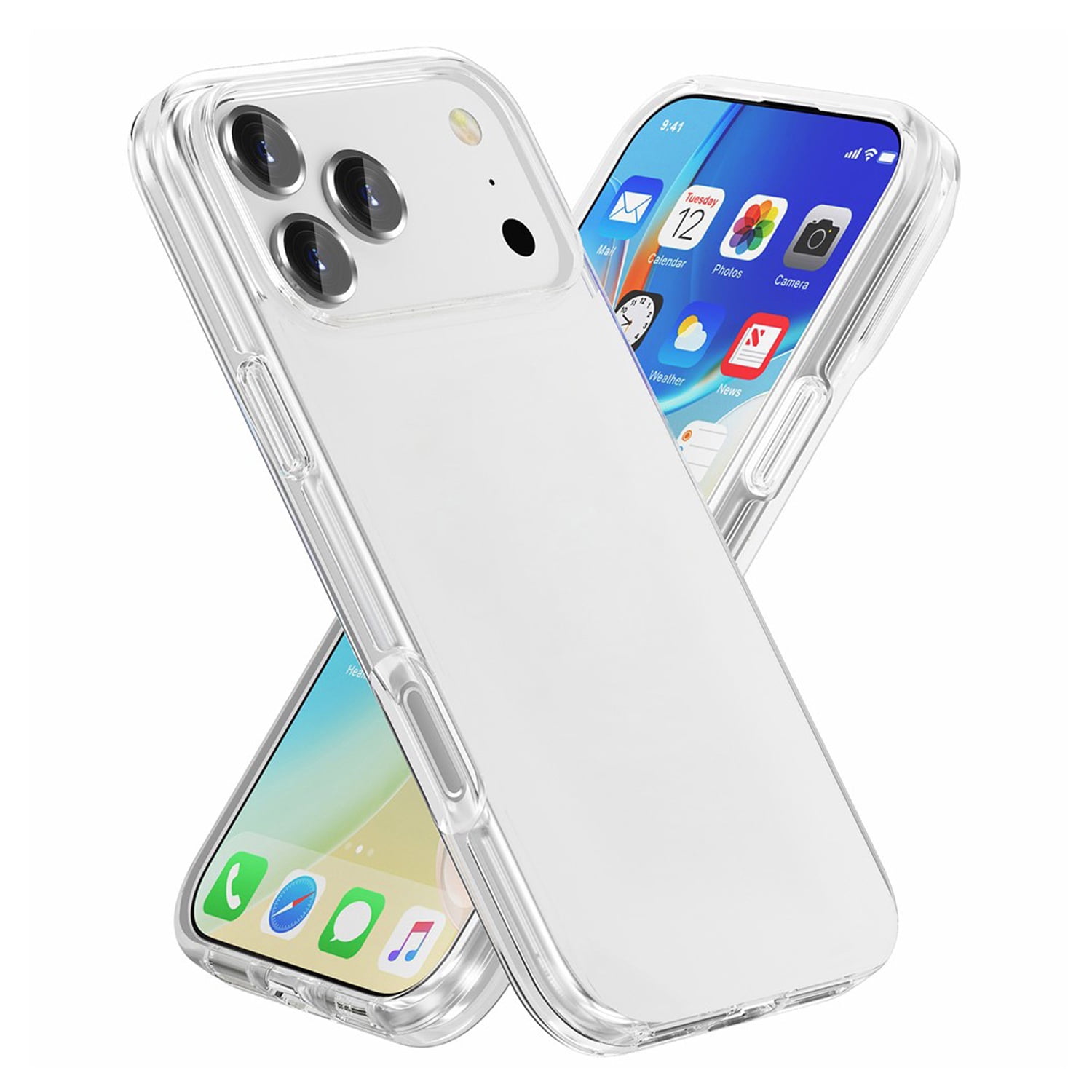 Prime Transparent Case for iPhone 17 Pro - Clear