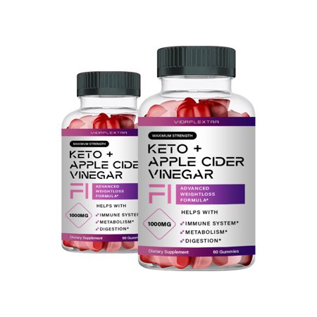 F1 Keto + ACV Gummies - F1 Keto + Apple Cider Vinegar Advanced Weight Loss Gummies (2 Pack)