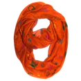 thumbnail image 4 of Peach Couture Stunning Colorful Lightweight Vintage Owl Print Infinity Loop Scarf, 4 of 7