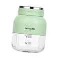 thumbnail image 1 of Exprimidor eléctrico, batidora portátil, tamaño compacto, botella de agua, taza para acampar, deportes, hogar, cocina, al aire libre verde, 1 of 9