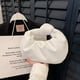 thumbnail image 4 of Bolso Muñeca Cloud Hobo Elegante para Mujer Piel Sintética Color Sólido Viajes Al Aire Libre, 4 of 9