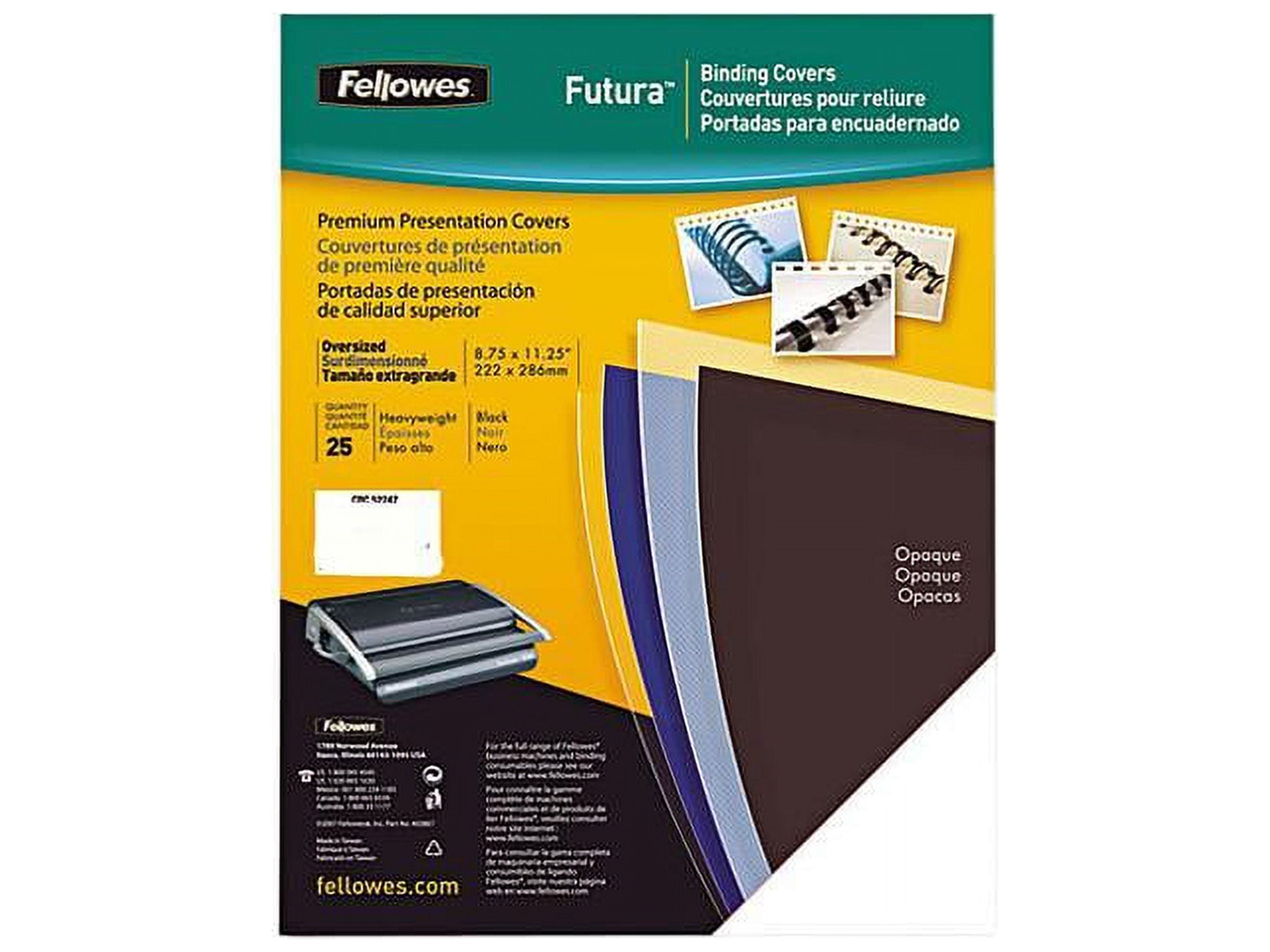 Voorblad Fellowes A4 PVC 150micron transparant - - Alles