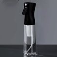 thumbnail image 1 of Botella de pulverización continua, pulverizador de agua de plástico ultrafino vacío, para peluquería, limpieza, salones, plantas y más, (10,5 oz, negro), 1 of 4