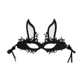 thumbnail image 2 of Runquan Rabbit Dress Up Prop Head Half Face Girl Eye for Halloween Masquerade, 2 of 6